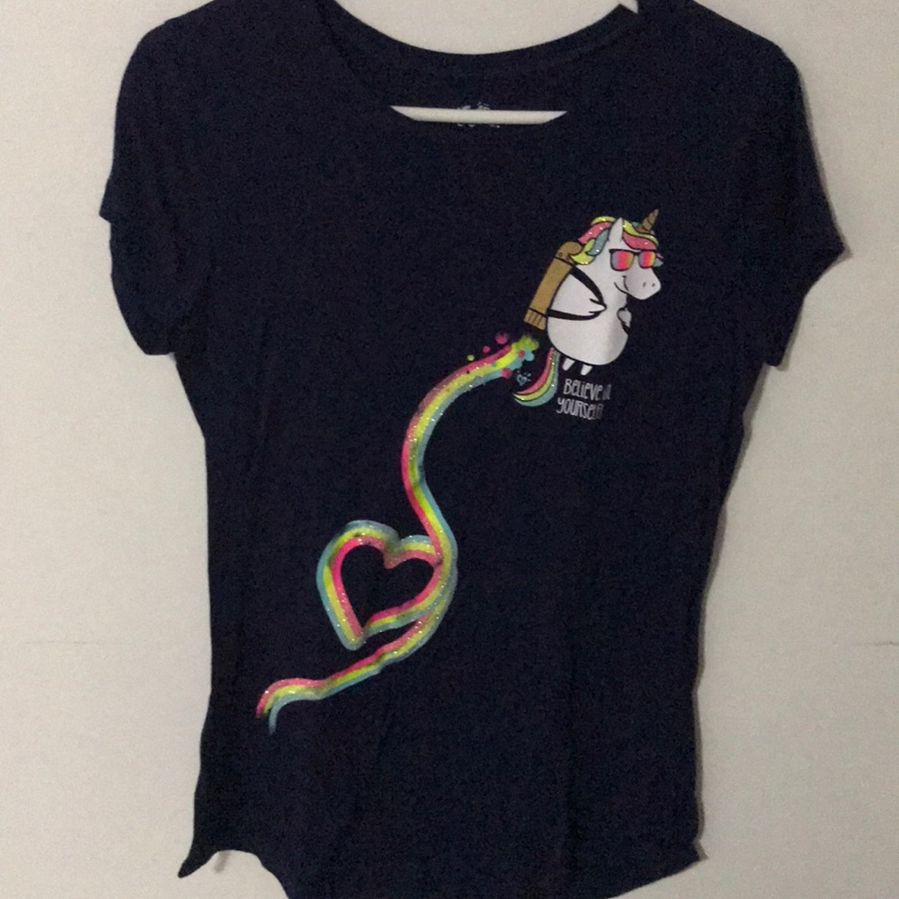 Justice unicorn believe in yourself t-shirt